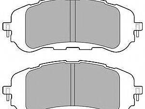 Колодки гальмівні дискові, комплект DELPHI LP2506 на PEUGEOT 308 II