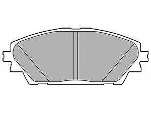 Колодки гальмівні дискові, комплект DELPHI LP2701 на MAZDA AXELA (BM)