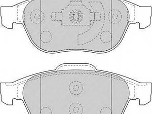 Колодки тормозные дисковые, комплект FERODO FDB1541 RENAULT VEL SATIS (BJ0_)