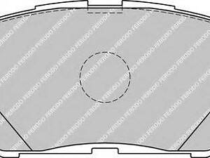 Колодки тормозные дисковые, комплект FERODO FDB1936 LEXUS IS II седан (GSE2_, ALE2_, USE2_)
