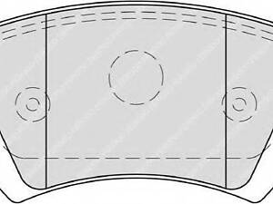 Колодки тормозные дисковые, комплект FERODO FDB4058 на VW PASSAT (362)