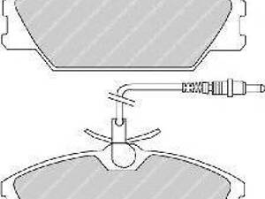 Колодки гальмівні дискові, комплект FERODO FDB406 на RENAULT 25 (B29_)
