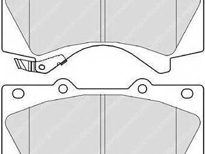 Колодки тормозные дисковые, комплект FERODO FDB4229 LEXUS LX (URJ201)