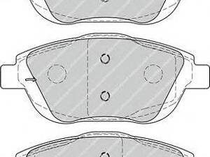 Колодки тормозные дисковые, комплект FERODO FDB4288 на CITROËN DS3