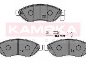 Колодки гальмівні дискові, комплект KAMOKA JQ101100 на CITROËN RELAY автобус