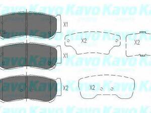 Колодки тормозные дисковые, комплект KAVO PARTS KBP3024 на HYUNDAI SATELLITE