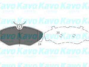 Колодки тормозные дисковые, комплект KAVO PARTS KBP6566 NISSAN PRIMASTAR Van (X83)