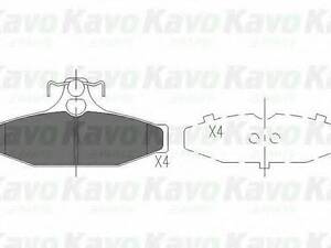 Колодки гальмівні дискові, комплект KAVO PARTS KBP7503 на SSANGYONG MUSSO (FJ)