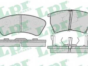 Колодки гальмівні дискові, комплект LPR 05P034 на MAZDA ETUDE III Наклонная задняя часть (BF)
