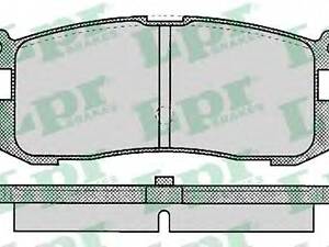 Колодки тормозные дисковые, комплект LPR 05P037 MAZDA 626 Mk III (GD)