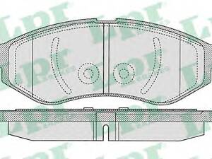 Колодки гальмівні дискові, комплект LPR 05P1080 на CHEVROLET LOVA седан (T250, T255)