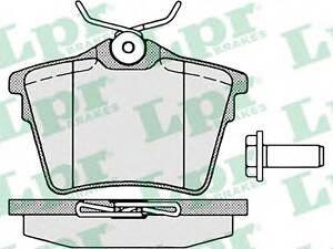 Колодки гальмівні дискові, комплект LPR 05P1195 на PEUGEOT 407 седан (6D_)