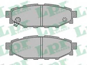 Колодки гальмівні дискові, комплект LPR 05P1408 на SUBARU FORESTER (SH)