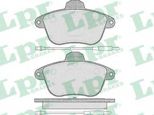 Колодки гальмівні дискові, комплект LPR 05P480 на CITROËN XM (Y3)