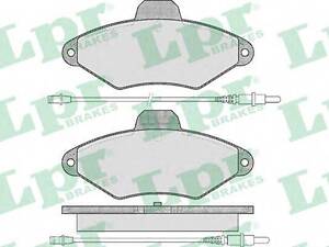Колодки гальмівні дискові, комплект LPR 05P487 на CITROËN XANTIA (X1)