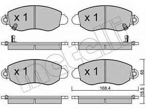 Колодки тормозные дисковые, комплект METELLI 2203200 на FORD TRANSIT автобус (FD_ _, FB_ _, FS_ _, FZ_ _, FC_ _)