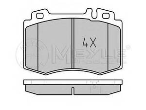 Колодки тормозные дисковые, комплект MEYLE 0252374517 MERCEDES-BENZ C-CLASS T-Model (S203)