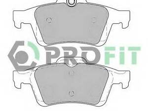 Колодки гальмівні дискові, комплект PROFIT 50001931 на FORD C-MAX II (DXA/CB7, DXA/CEU)