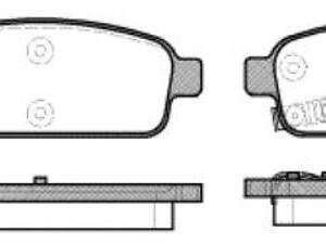 Колодки гальмівні дискові, комплект ROADHOUSE 2143202 на OPEL ASTRA J Sports Tourer