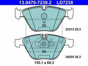 Колодки гальмівні дискові ATE 13047072382 на BMW 3 Touring (E91)