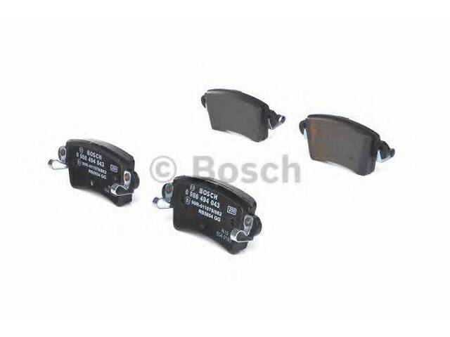 Колодки гальмівні дискові BOSCH 0986494043 на VAUXHALL MOVANO Mk I (A) Van (FD)