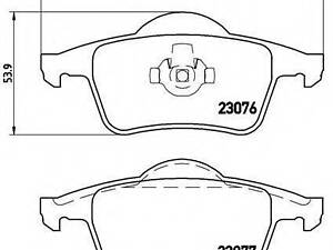 Колодки гальмівні дискові BREMBO P86014 на VOLVO S80 I седан (TS, XY)