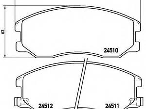 Колодки гальмівні дискові CHEVROLETOPEL Captiva,Antara 06- BOSCH 986494250 на VAUXHALL ANTARA (J26, H26)