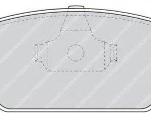 Колодки гальмівні дискові FERODO FDB1094 на SEAT IBIZA V (6J5, 6P5)