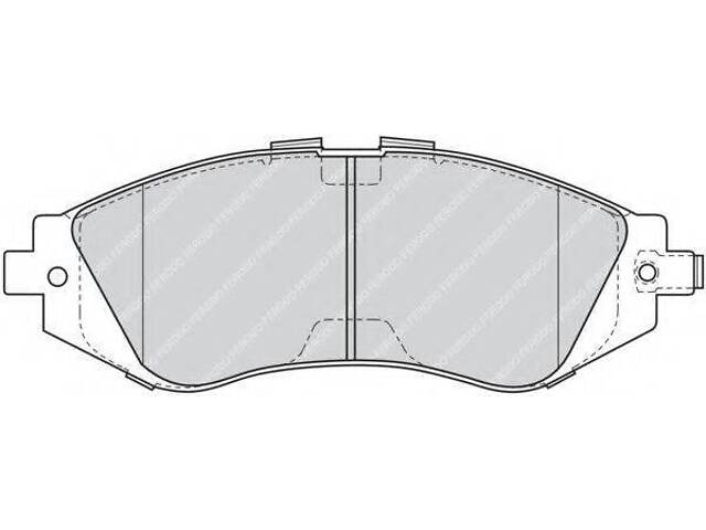 Колодки тормозные дисковые FERODO FDB1369 на DAEWOO ORION (KLAJ)