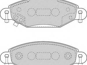Колодки гальмівні дискові FERODO FDB1513 на TOYOTA VITZ (SCP1_, NLP1_, NCP1_)