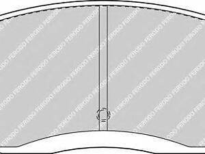 Колодки гальмівні дискові FERODO FDB1605 на HYUNDAI SANTA FÉ I (SM)