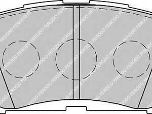 Колодки гальмівні дискові FERODO FDB1891 на TOYOTA IST (NSP1_, NLP1_, ZSP1_, NCP11_)