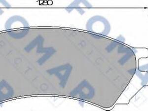 Колодки тормозные дисковые FOMAR FRICTION FO461881 NISSAN SABRE III Наклонная задняя часть (N14)