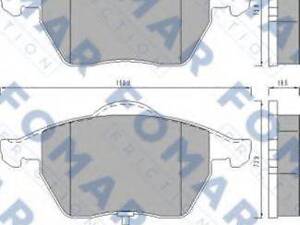 Колодки тормозные дисковые FOMAR FRICTION FO495781 на AUDI 100 седан (4A, C4)