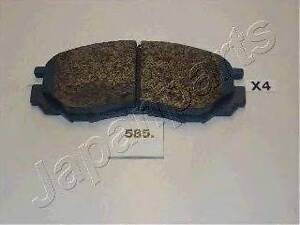 Колодки гальмівні дискові JAPANPARTS PA585AF на MITSUBISHI L 400 / SPACE GEAR автобус (PD_W, PC_W, PA_V, PB_V, PA_W)