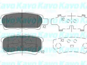 Колодки гальмівні дискові KAVO PARTS KBP5518 на MITSUBISHI LANCER EX седан (CY/Z_A)