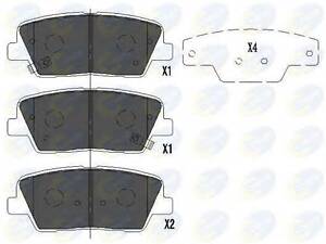 Колодки гальмівні дискові, комплект COMLINE CBP36009 на KIA SORENTO II (XM)