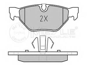 Колодки гальмівні дискові MEYLE 0252392617 на BMW 3 Touring (E91)