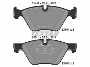 Колодки гальмівні дискові передні, BMW 1 (E81), 3 (E90), 5 (E60), X1 (E84) 2.0-3.0D 03-16