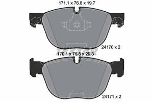 Колодки гальмівні дискові передні, BMW X5 (E70, F15), X6 (E71, F16) 07-