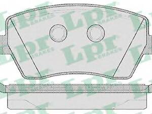 Колодки тормозные дисковые передние комплект LPR 05P867 RENAULT MODUS/GRAND MODUS (F/JP0_)