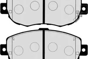 Колодки гальмівні дискові передні LEXUS, TOYOTA (вир-во Jakoparts)