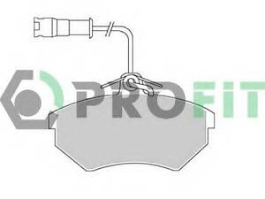 Колодки гальмівні дискові PROFIT 50000954 на AUDI 4000 (89, 89Q, 8A, B3)
