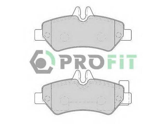 Колодки тормозные дисковые PROFIT 50001780 на MERCEDES-BENZ SPRINTER 3,5-t автобус (906)