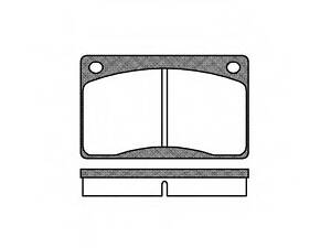 Колодки гальмівні дискові REMSA 004230 на VOLVO 240 седан (P242, P244)