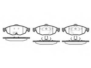 Колодки тормозные дисковые REMSA 081202 на CHRYSLER CIRRUS (JR)