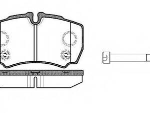 Колодки гальмівні дискові REMSA 084910 на FORD TRANSIT TOURNEO