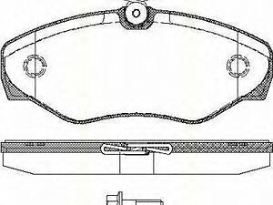 Колодки гальмівні дискові TRISCAN 811010529 на RENAULT TRAFIC II автобус (JL)