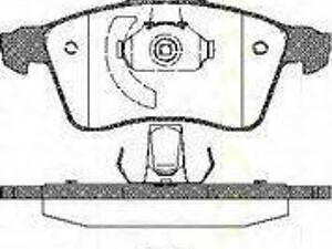 Колодки гальмівні дискові TRISCAN 811029013 на VW TRANSPORTER / CARAVELLE Mk IV автобус (70XB, 70XC, 7DB, 7DW)