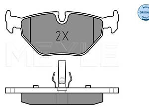 Колодки тормозные дисковые задние, BMW 3 (E36, E46), Z4 (E85) 88-07